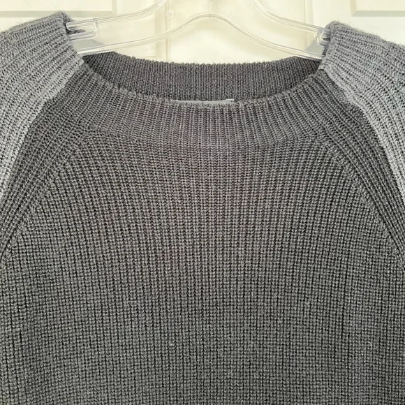 SOLD 💟 Eileen Fisher Merino Rib Box-Top Knit Regenerative Wool Sweater Size XS - Picture 9 of 12